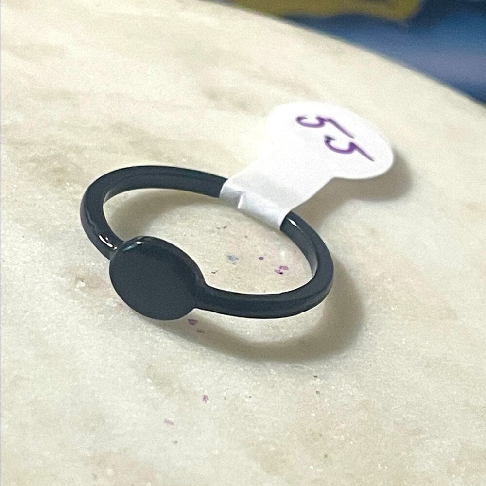 fashion ring gothic black 5.5